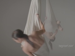 Nude Anti Gravity Yoga