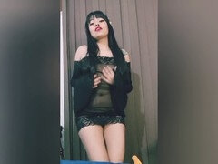 18 ans, Collège université, Tir de sperme, Fait maison, Indienne, Petite femme, Chatte, Jarretelles