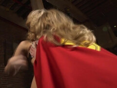 Alexis Texas Superman Spider Man XXX - blonde lesbian Alexis texas in cosplay video