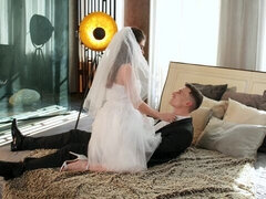 Amatør, Soveværelse, Brud, Brunette, Lille kvinde, Barberet, Mager, Teenager