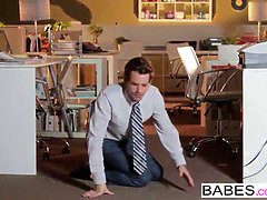 Babes - office obsession - slut chief starring Tyler Nixon and Ana Foxxx pin