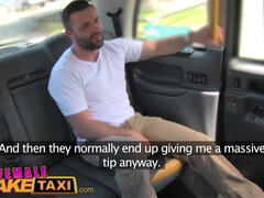 Max deeds takes a wild ride in a fake taxi & gets a sticky facial finish