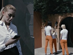 Лесбиянка, Милф, В офисе, Полиция, Рыжие, Униформа