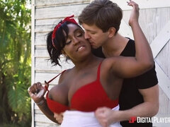 Busty fat ebony Layton Benton lets Markus Dupree fuck herself