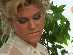 Ložnice, Stříkání spermatu, Ženský, Dvě na jednoho, Rukavice, Výprask, Nahé, Punčocháče