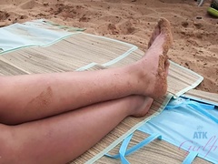 Plaža, Blondinka, Dress, Girlfriend, Nude, Prvoosebno snemanje seksa, Tuširanje, Joške