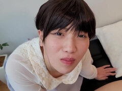 Japanese naughty short-haired babe hot porn video