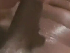 Africano, Amatoriale, Bagno, Grande cazzo, Nero, Sega, Masturbazione, Solo