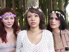 3 Nude Teenager Hippies film starring Alexis Blaze - Mofos.com