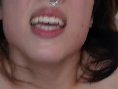 Amatööri, Aasialainen, Iso kulli, Musta, Pariskunta, Sekarotuinen, Tissit