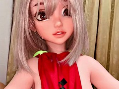 Cute Disney Lovedoll Masturbating My Small Penis - Elsa Babe Silicone Love Doll Model Takanashi Mahiru