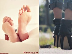 Samling, Fødder, Kvinde dominans, Shoes