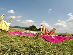 Veľké kozy, Vysokoškoláčka, Európskej, Vonku, Nohavičky, Softcore, Teenka, Voyeur