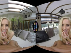 Nesty Lobby Love - POV VR hardcore with perky tits blonde cowgirl Nesty