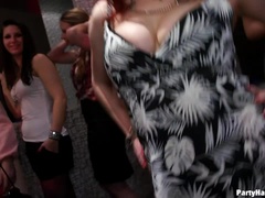 Grote lul, Aangekleed, Brillen, Handbeurt, Ondergoed, Orgie, Feest, Kut duiken