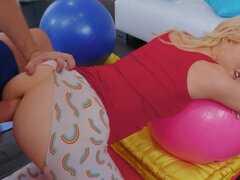 In den arsch, Blondine, Blasen, Titten