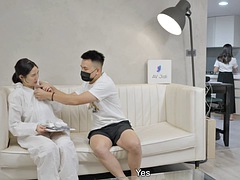 Ασιάτης, Μεγάλα βυζιά, Πίπα, Χύσιμο, Ινδιάνος, Ξυρισμένη