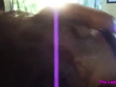 Leie, Grosse titten, Dildo, Schwarz, Hardcore, Lesbisch, Lecken, Muschi