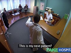 Fakehospital young female with k. figure caught getting banged by doctor