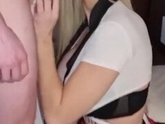 Amateur, Blonde, Sucer une bite, Cocu, Béant, Hard, Mère que j'aimerais baiser, Nénés