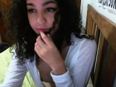 Amatoriale, Brunetta, Solo, Ragazza, Tette, Webcam