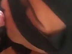 Amatør, Stor røv, Pik sutte, Par, Køkken, Latinsk, Lingerie, Ældre kvinde