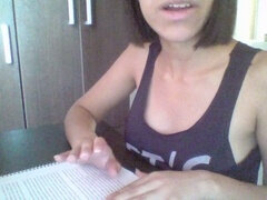 Amateur, Morena, Cornudo, Amante, Pequeña, Esclavo, Chupando, Juguetes