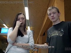 18 jaar, Pijpbeurt, Man die toekijkt, Tsjechisch, Hd, Gezichtspunt, Realiteit, Tiener