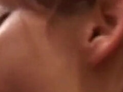 Imploring a finger in the ass during a blowjob to her husband