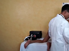 Anal, Asiat, Doktor, Fetish, Give finger, Homoseksuel, Teenager, Uniform