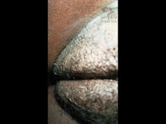 아프리카인, 크고 아름다운 여자, 커플, 집에서 만든