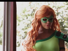 Jessa Rhodes plays a hot role in Justice League XXX parody