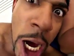 アジア人, フェラチオ, イく瞬間, ダブル開発, 顔射, ハードコア, タイ, 三人