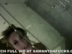 Insatiable Samantha Saint at cumshot dirt