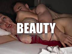Why Blindfolded Stepmom in Mask Lets Stepson Fuck Her in Share Bed, While Husband in the Shower?