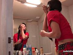 Hot French MILF Brunette