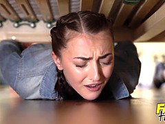 Bionda, Università, Venire in bocca, Schizzo di sborra, Hd, Orgasmo, Urlando, Tette