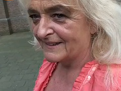 Sex with a dirty dutch granny