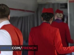 Schönheit, Blondine, Blasen, Süss, Europäisch, Hd, Strümpfe, Uniform