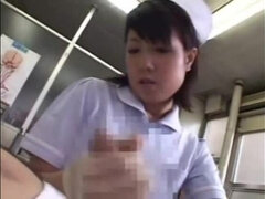 japanese nurse hand job