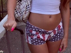 Pik sutte, Penge, Lille kvinde, Teenager, Trekant