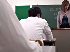 Using The Hot Japanese MILF Teacher