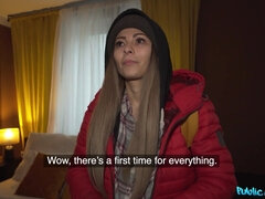 Leie, Amerikanisch, Grosse titten, Blondine, Spermaladung, Öffentlich, Dusche, Tittenfick