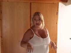 Bundão, Peitos grandes, Loiroa, Closeup, Europeu, Dinheiro, Pontos de vista, Seduzidoa