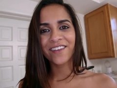 Dirty-minded Brazilian maid gets rewarded or her services