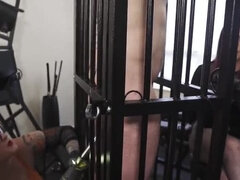 엉덩이, 본디지 훈육 사디즘 마소치슴, 옷 입은 상태로, 딜도, 극도의, 정부, 처벌, 노예