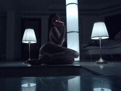 デカパイ, エロティック, インド人, オナニー, 自然山雀, 一人, オッパイの