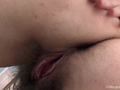 Røv, Blondine, Behåret, Lingerie