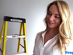 Model realtor pounds handyman to ease off her