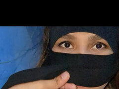 Amateur, Arabe, Gros cul, Sucer une bite, Tir de sperme, Femme au foyer, Épouse